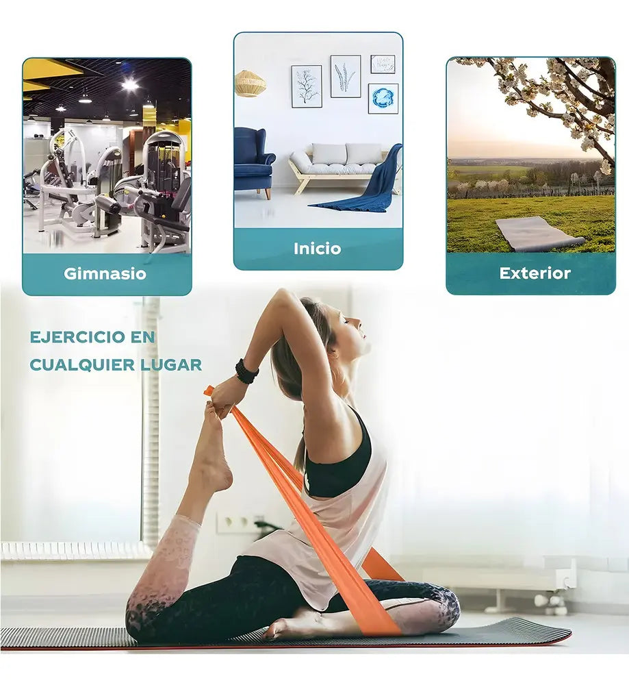 BandFit 5 - Tu gimnasio en un bolsillo | Set 5 Unidades