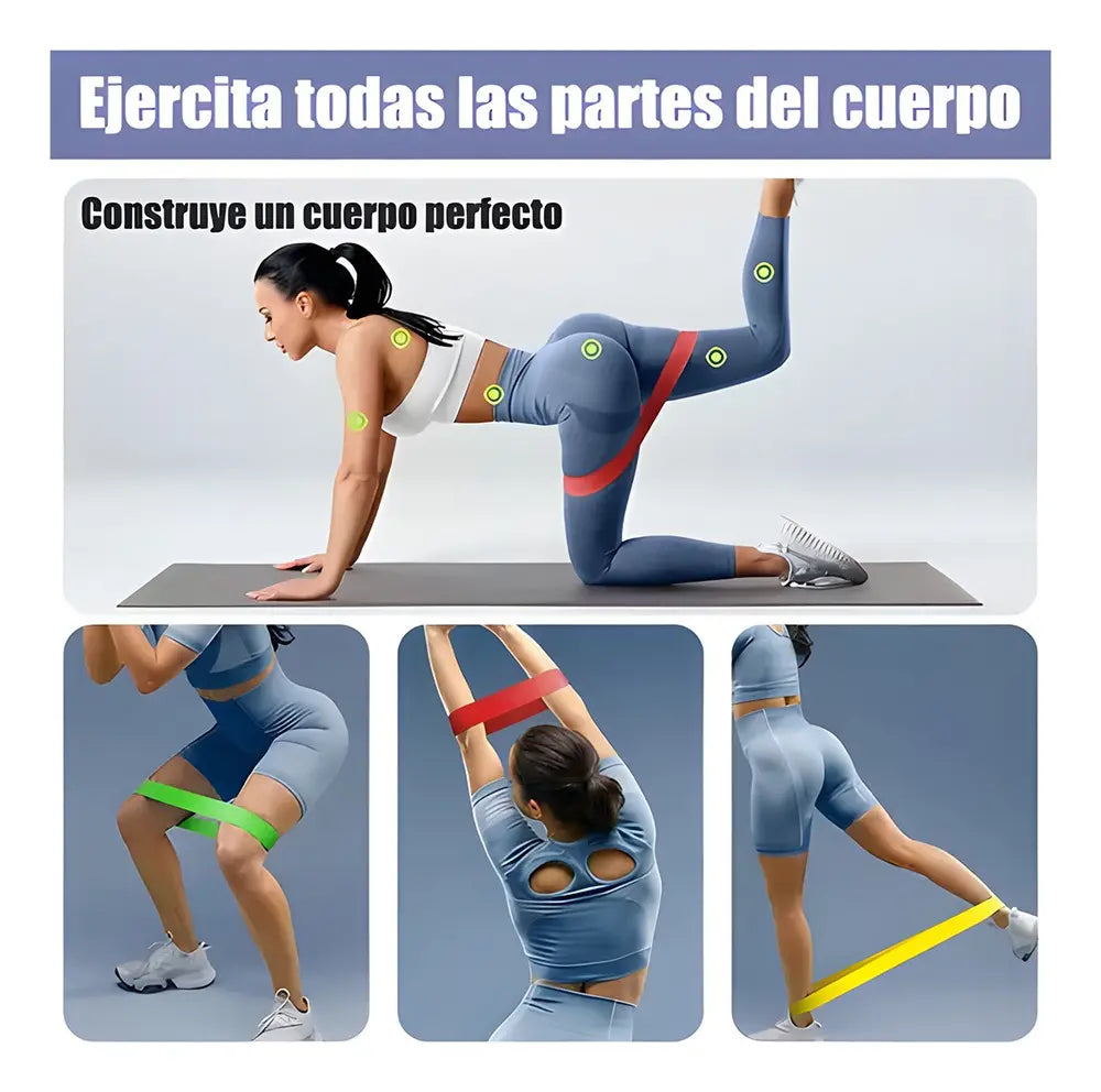 BandFit 5 - Tu gimnasio en un bolsillo | Set 5 Unidades