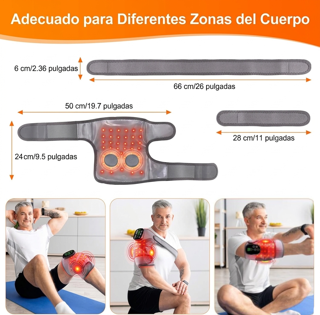 ThermaKnee - Alivio profundo con calor directo en tu rodilla