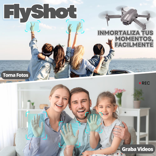 FlyShot - Fotos y videos desde arriba, sin ser experto