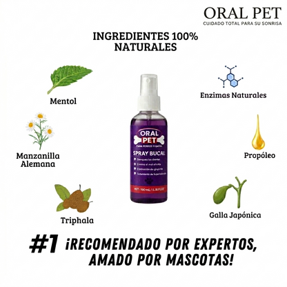 OralPet - Higiene bucal real para perros y gatos