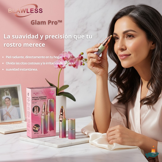 Depiladora Facial Eléctrica Blawless Glam Pro™
