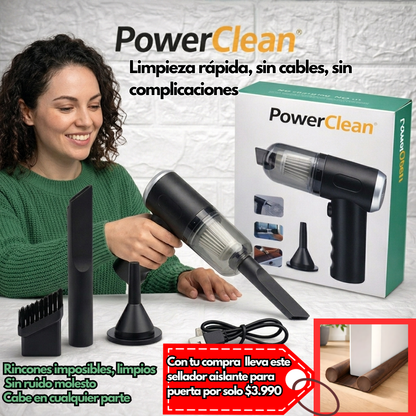 PowerClean - Limpieza rápida, sin cables, sin complicaciones
