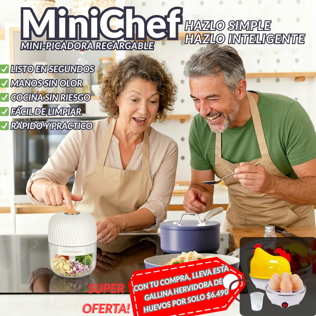 MiniChef - Tu asistente de cocina que cabe en la palma