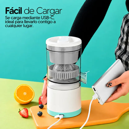 JuiceMax - Jugo fresco donde estés, sin cables.