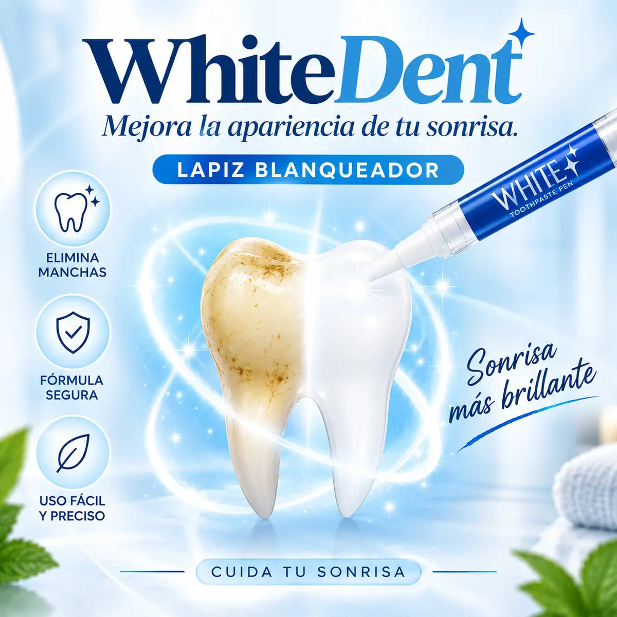 WhiteDent - Mejora la apariencia de tu sonrisa
