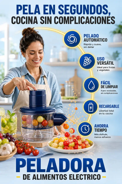 Knobix - Pelado automático rápido, manos limpias