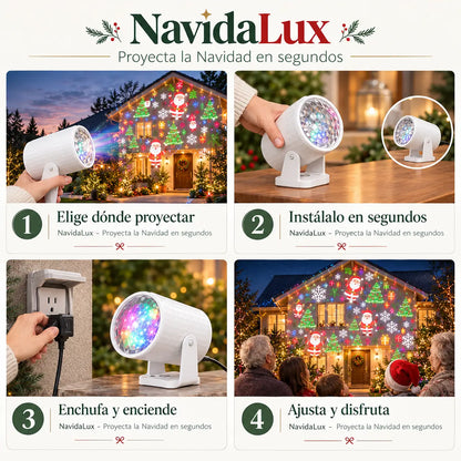 NavidaLux - Proyecta la Navidad en segundos