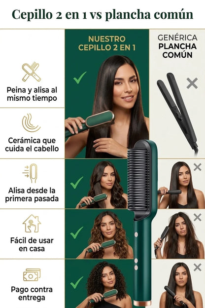 Silka 2en1 - Lista en 30 segundos, alisa y riza