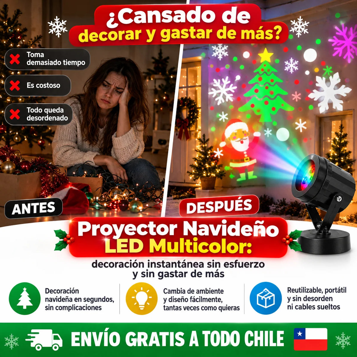 NavidaLux - Proyecta la Navidad en segundos