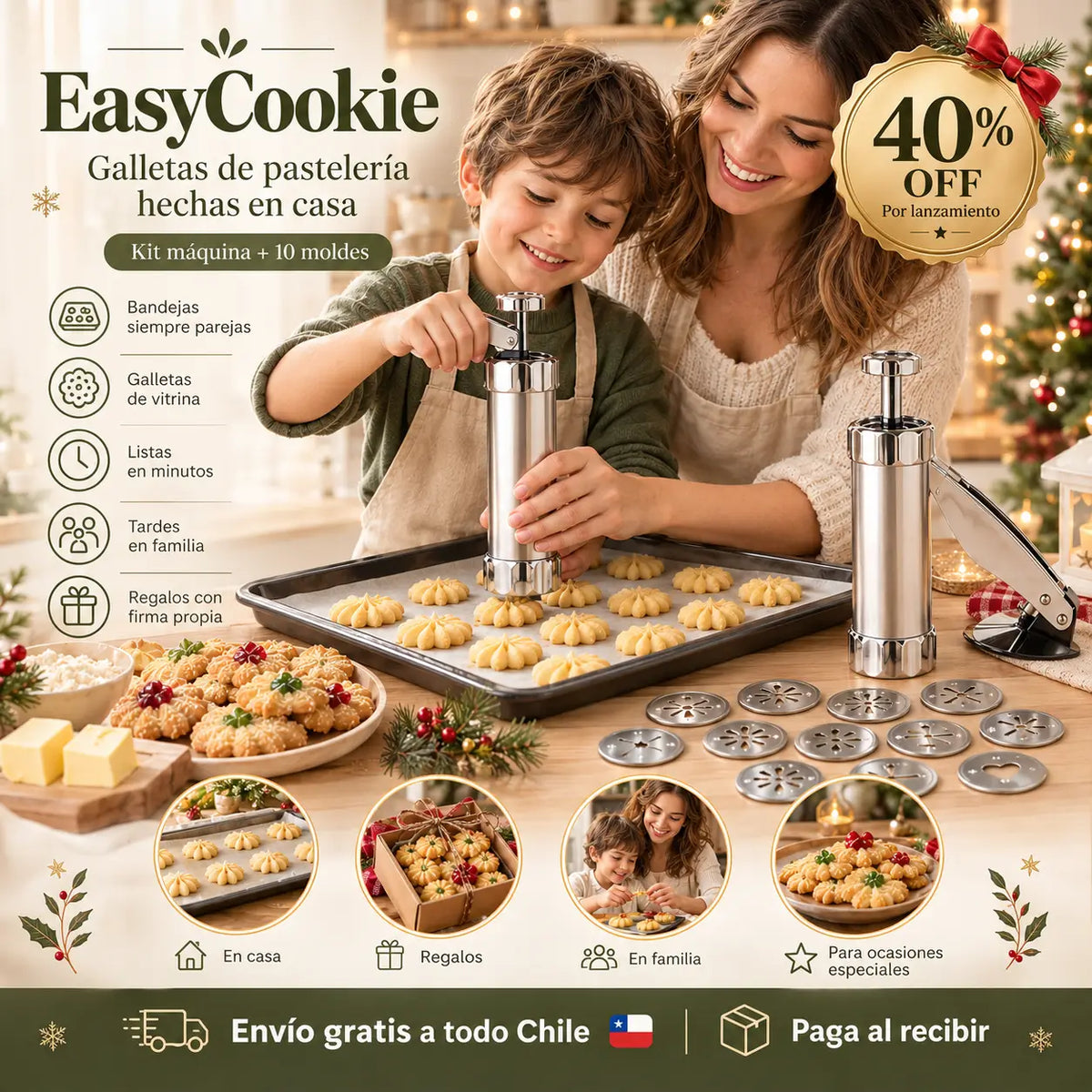 EasyCookie - Galletas de pastelería hechas en casa