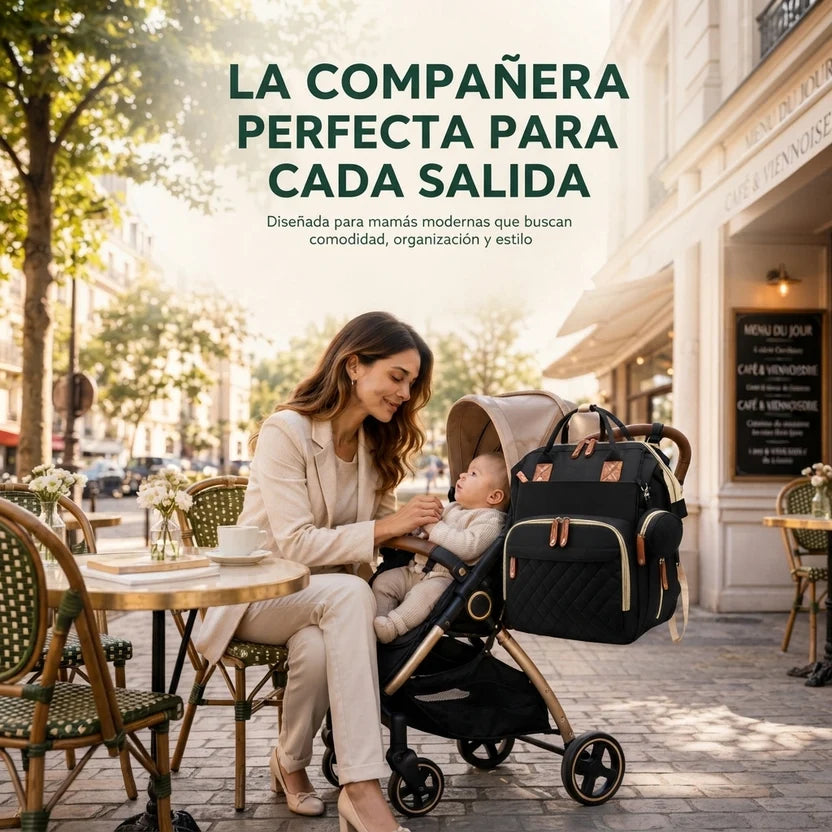 BabyNido - Pañalera, Cuna  y cambiador en una sola mochila