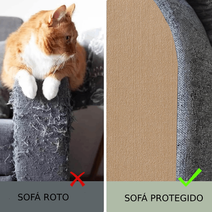 MICHISAFE® | Muebles a Salvo - Gatos Felices | RASCADOR ADHESIVO PARA GATOS