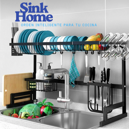 Rack Escurridor Lavaplatos SINK HOME + Accesorios