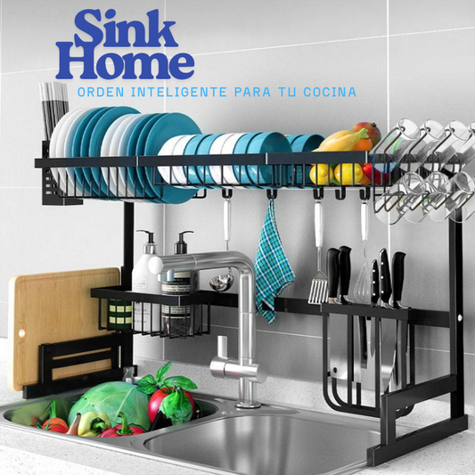 Rack Escurridor Lavaplatos SINK HOME + Accesorios
